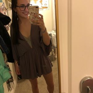 Forever 21 low cut romper